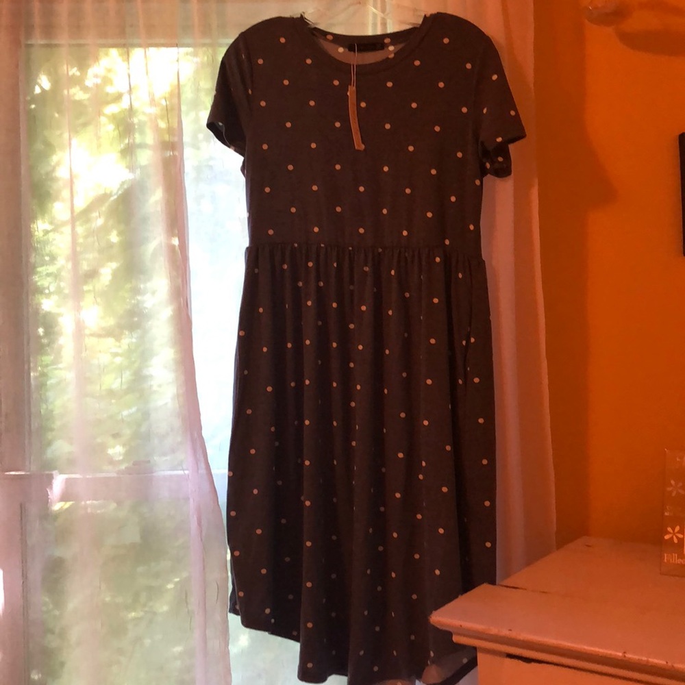 Comfy blue dress